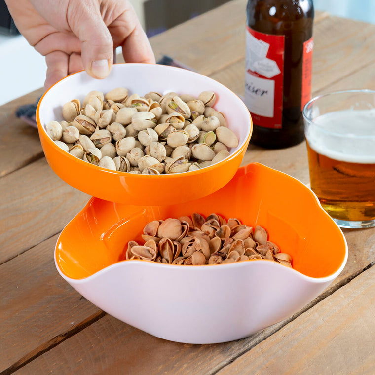 2-in-1 Snack Bowl InnovaGoods 2 Teile – Produktbild 2