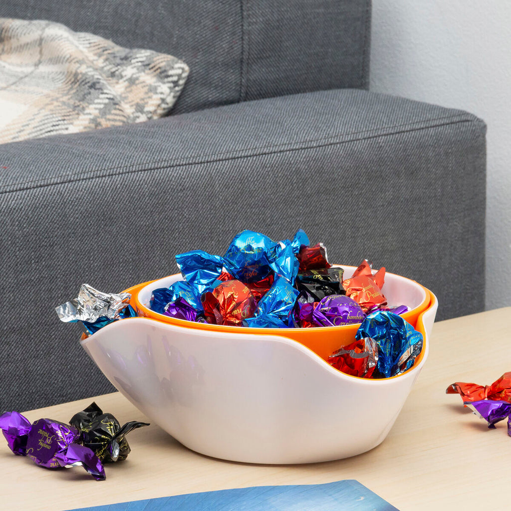 2-in-1 Snack Schale InnovaGoods 2 Teile