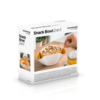 2-in-1 Snack Schale InnovaGoods 2 Teile