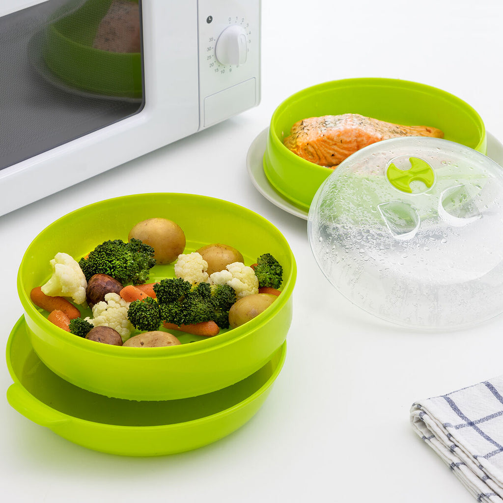 InnovaGoods Microwave Doppelt Steamer Codowave