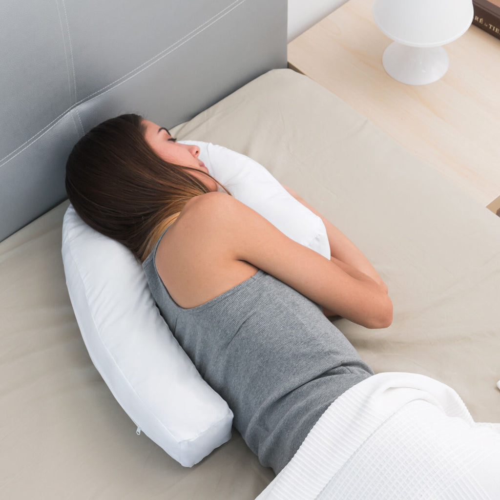 InnovaGoods Ergonomisches U-Kissen für Seitenschläfer Slupill