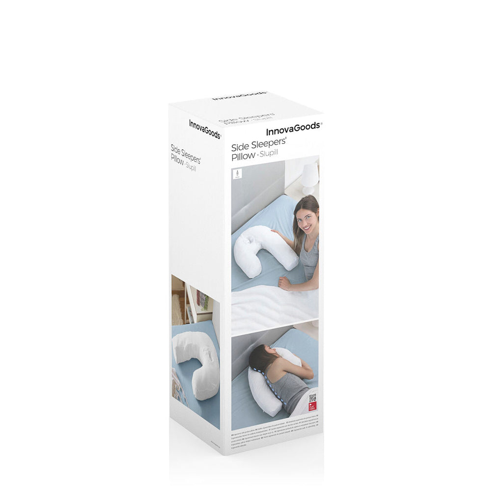 InnovaGoods Ergonomisches U-Kissen für Seitenschläfer Slupill