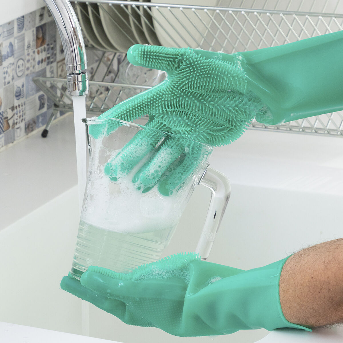 Multi-Purpose Silicone Gloves InnovaGoods – Produktbild 2