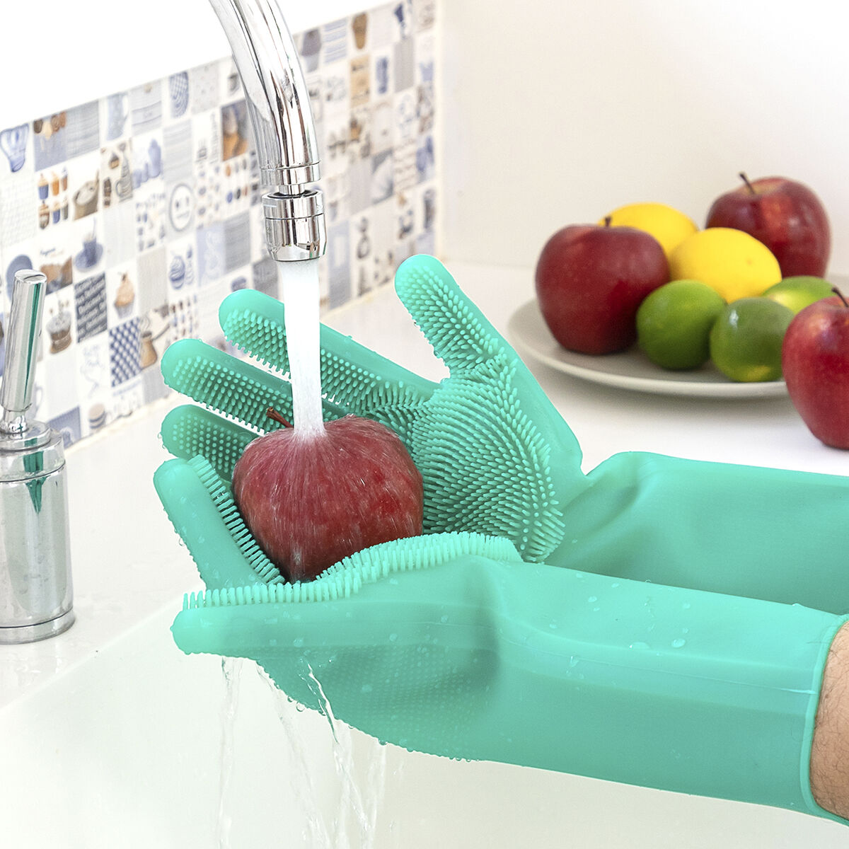 Multi-Purpose Silicone Gloves InnovaGoods – Produktbild 6