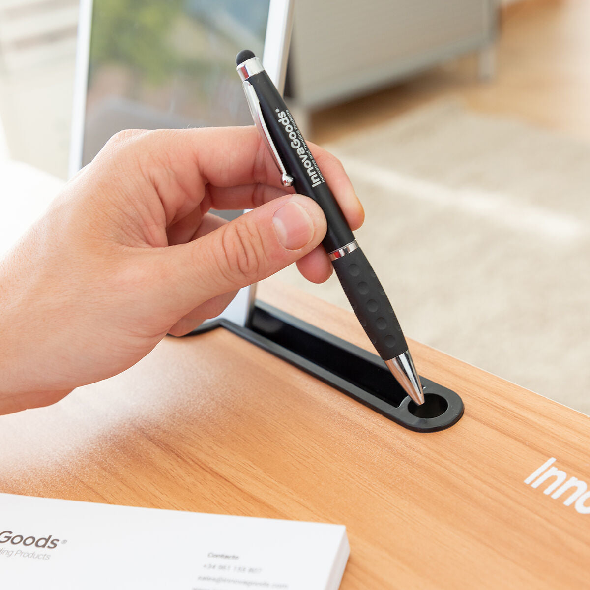 InnovaGoods Multifunction Foldable Beistelltisch Muvisk