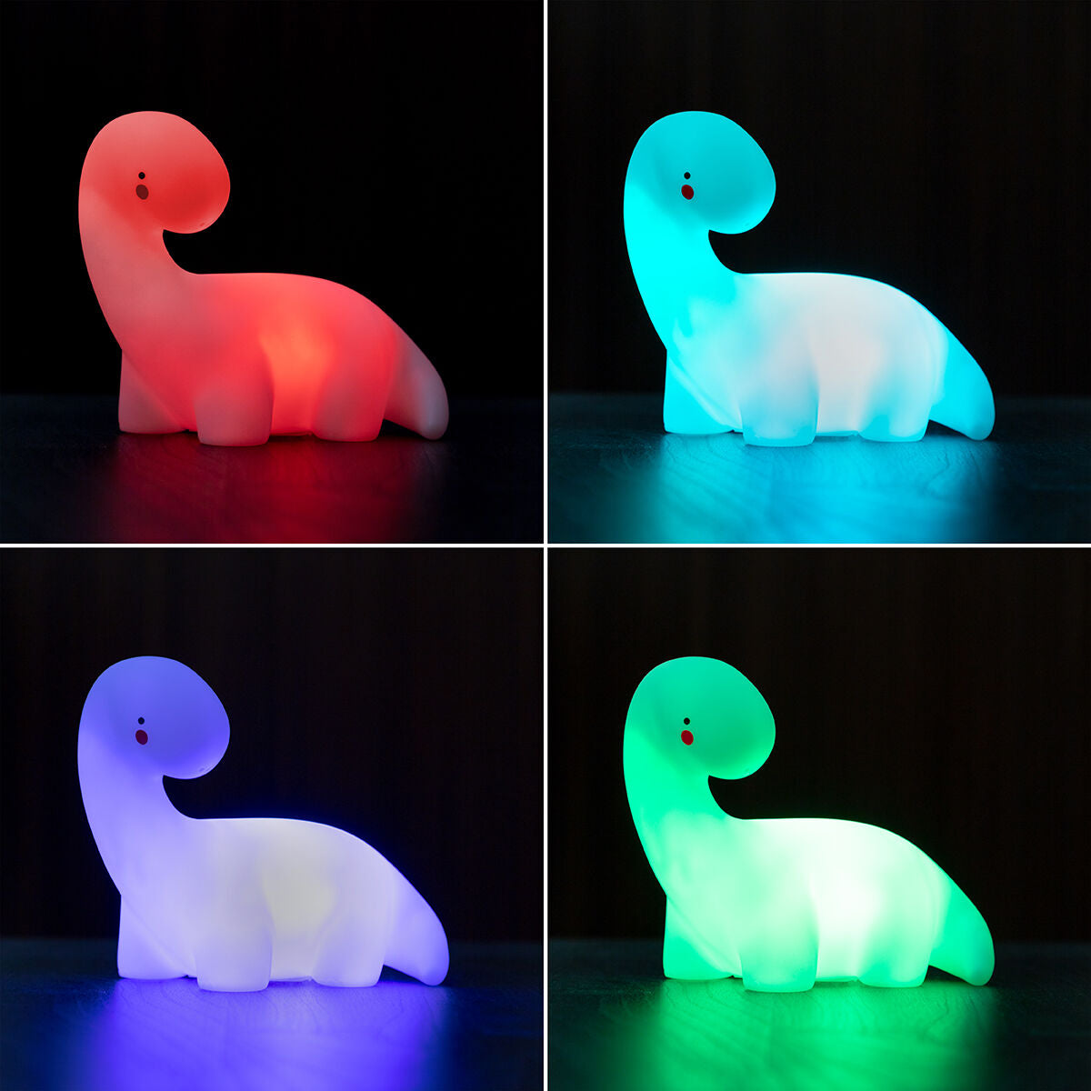 InnovaGoods Dinosaur Mehrfarbig LED-Leuchte Lightosaurus