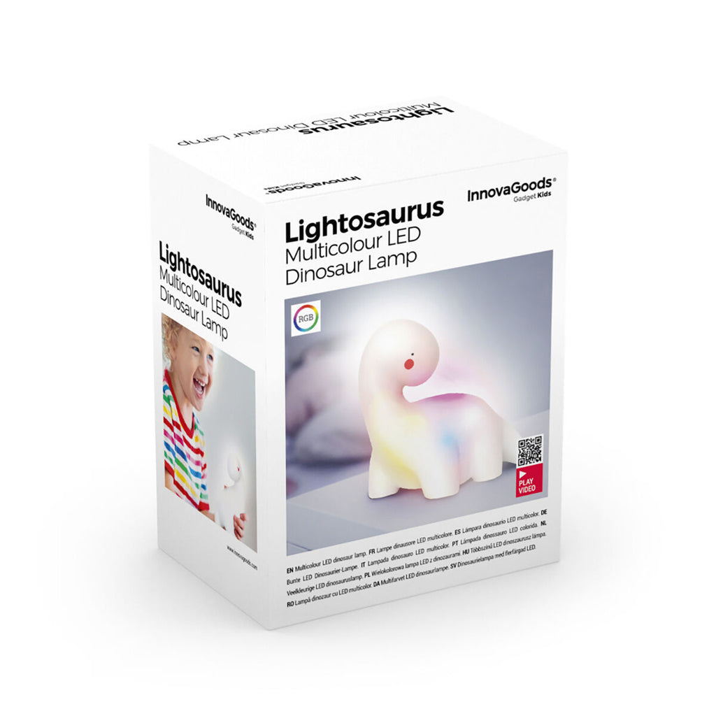 InnovaGoods Dinosaur Mehrfarbig LED-Leuchte Lightosaurus