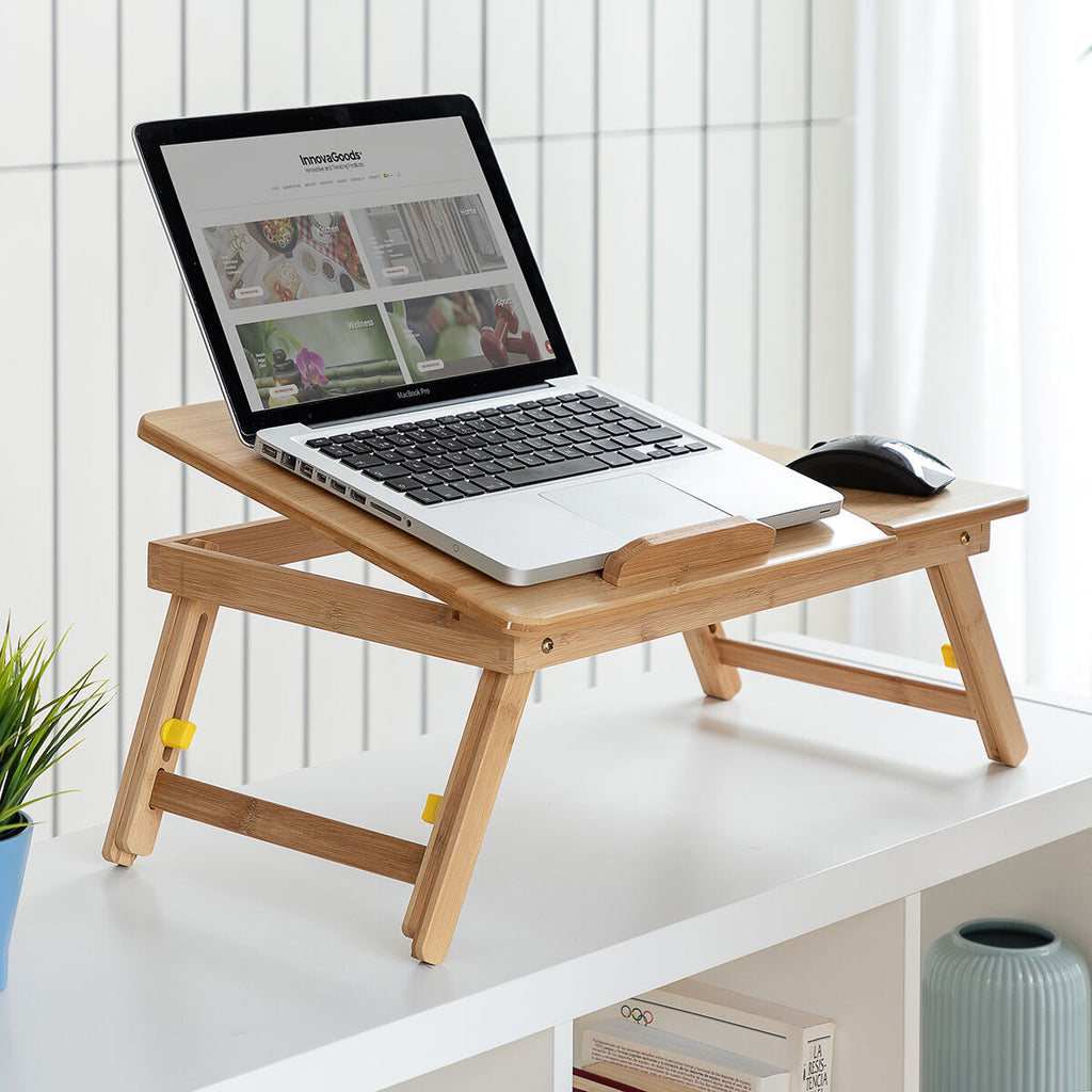 Bamboo Klappbar Side Table Lapwood InnovaGoods – Produktbild 5