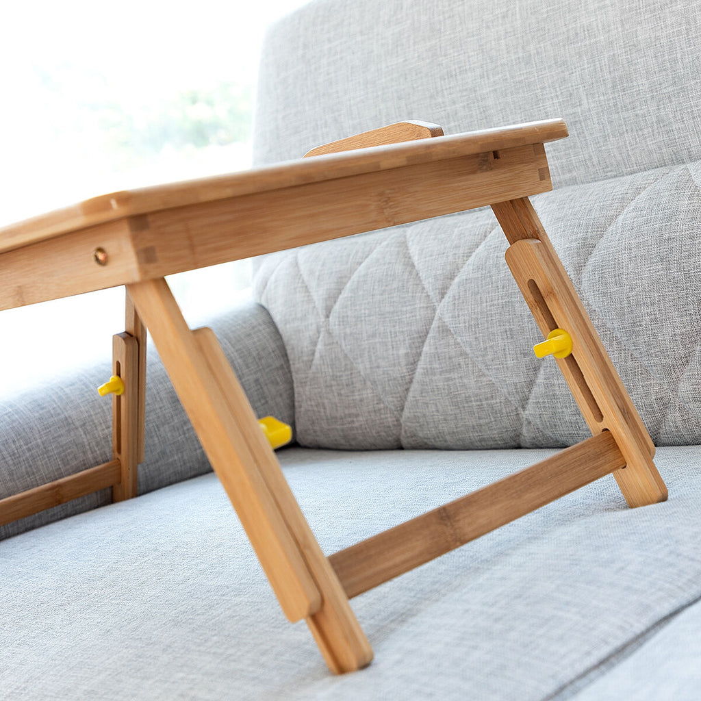Bamboo Klappbar Side Table Lapwood InnovaGoods – Produktbild 8
