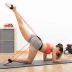 Belt mit Widerstandsbänder für Glutes & Trainingsanleitung Bootrainer InnovaGoods
