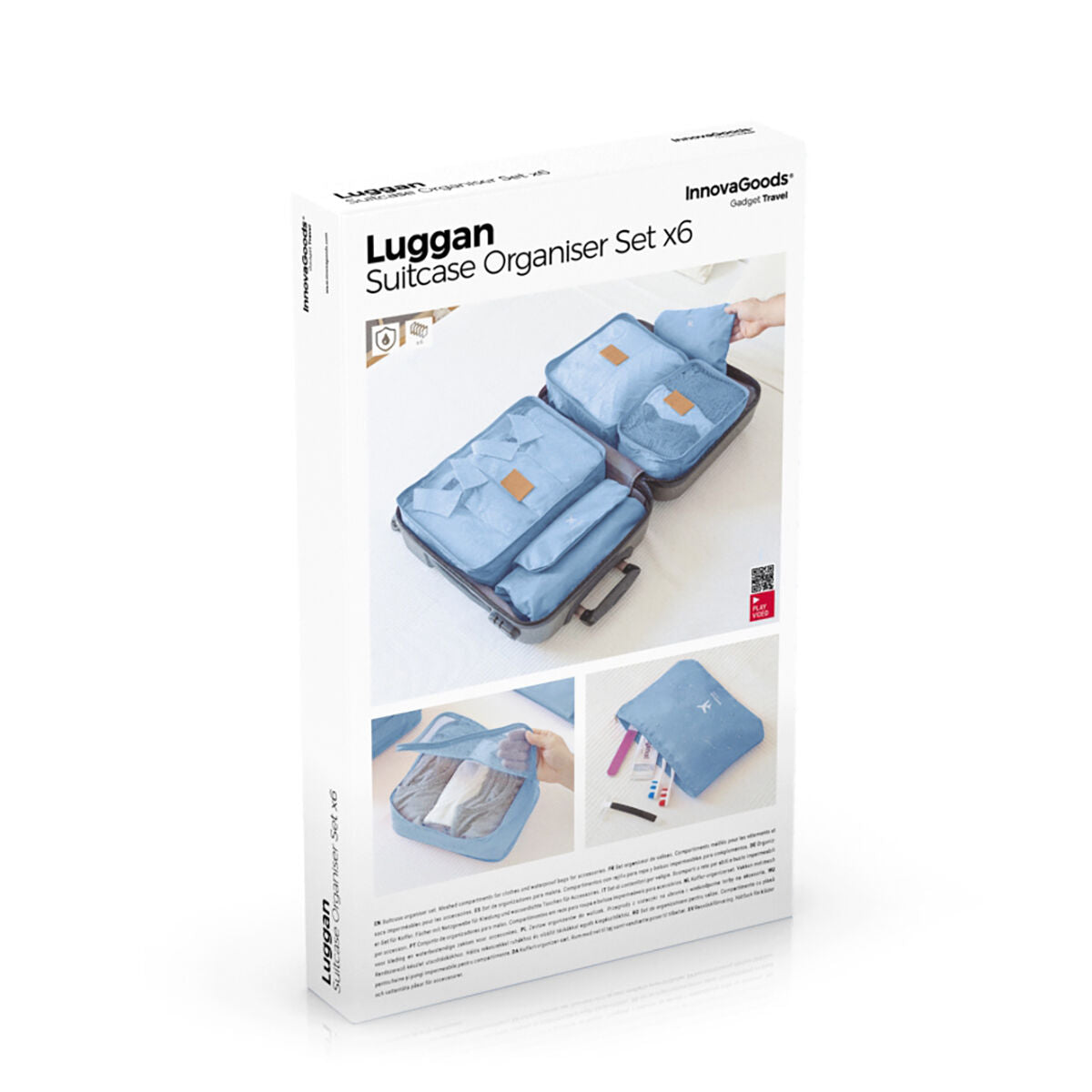 InnovaGoods Suitcase Organizer Tasche Set Luggan