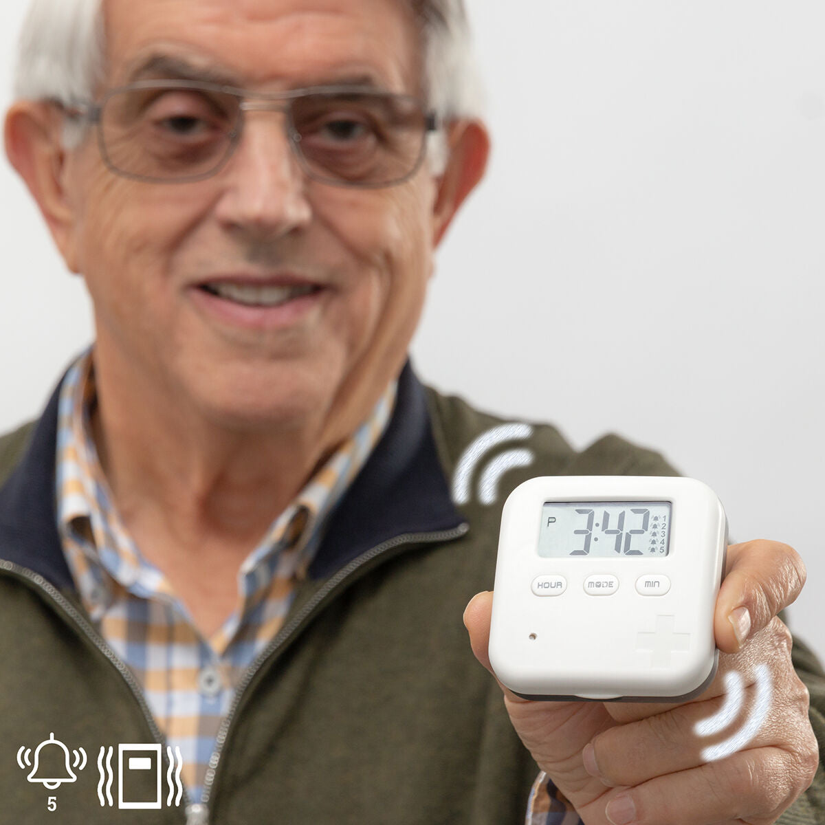 Electronic Intelligent Pillbox Pilly InnovaGoods – Produktbild 1