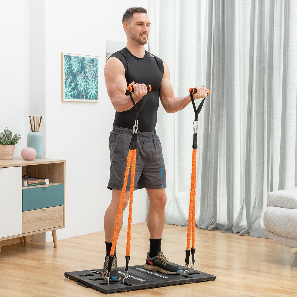 Integrated Tragbar Training System mit Trainingsanleitung Gympak Max InnovaGoods