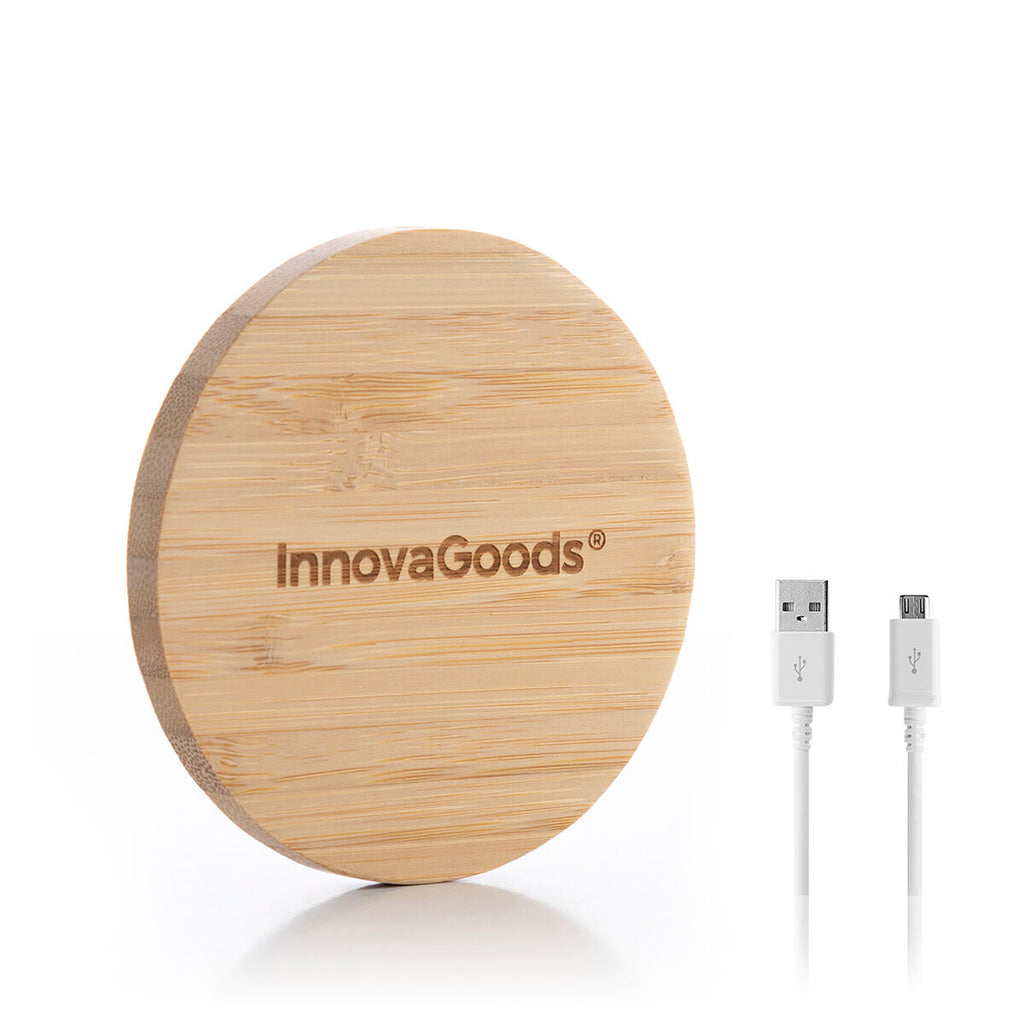 Bamboo Kabellos Charger Wirber InnovaGoods – Produktbild 7