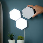 Set of Modular Magnetic and Touch LED Panels Tilight InnovaGoods (Pack of 3) – Produktbild 1