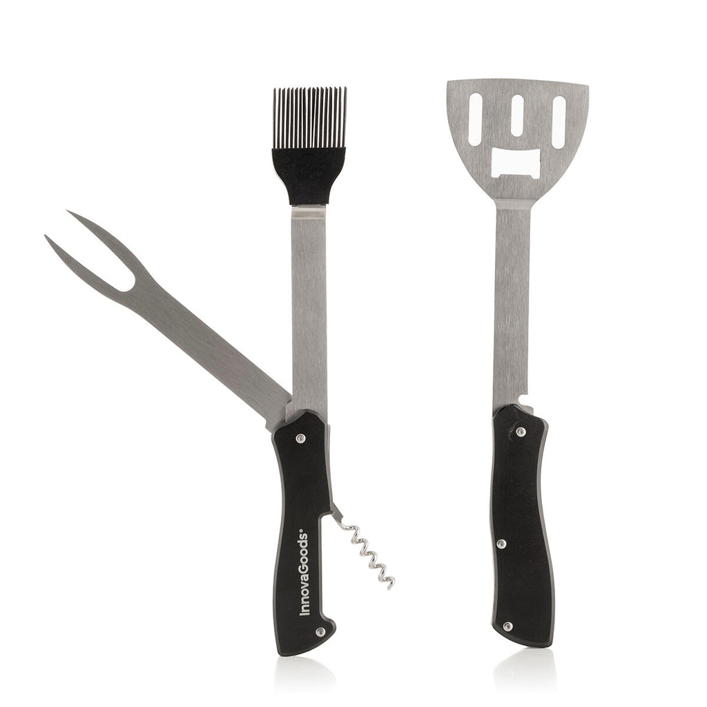 5 in 1 Barbecue Utensils Set Bbkit InnovaGoods – Produktbild 9