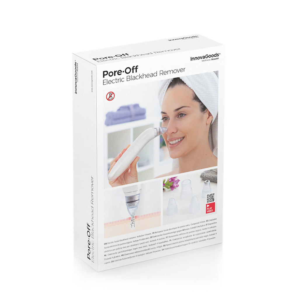 InnovaGoods Elektrisch Mitesser-Reiniger Pore·Off