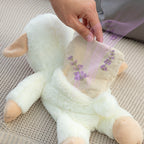 Sheep Soft Toy with Warming and Cooling Effect Wooly InnovaGoods – Produktbild 3