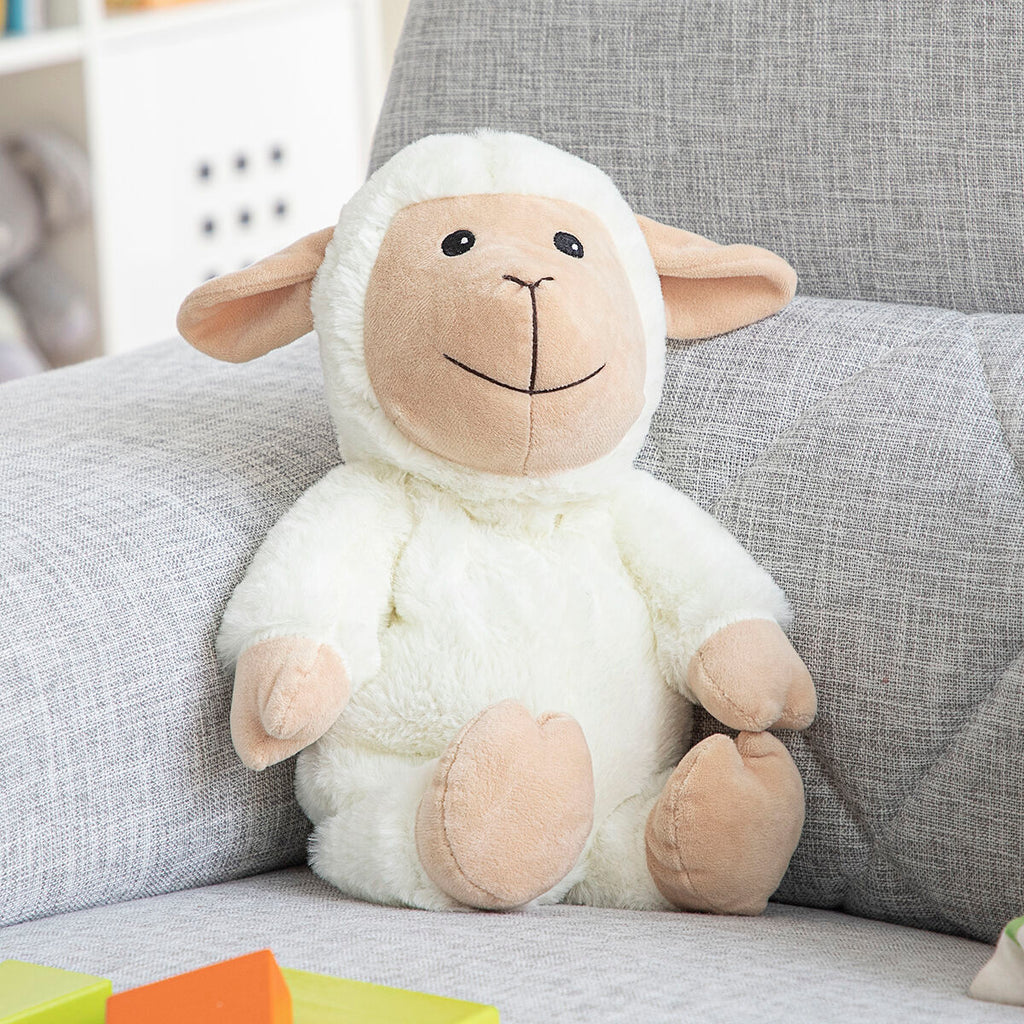 Sheep Soft Toy with Warming and Cooling Effect Wooly InnovaGoods – Produktbild 4