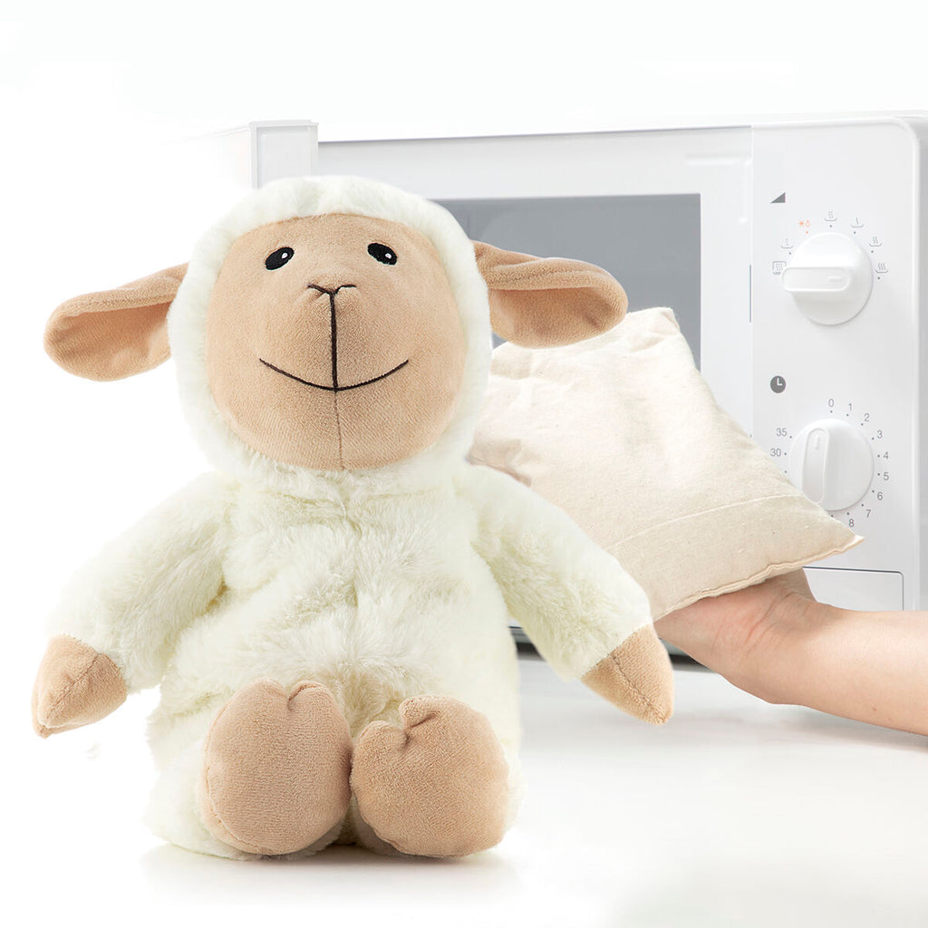 Sheep Soft Toy with Warming and Cooling Effect Wooly InnovaGoods – Produktbild 8