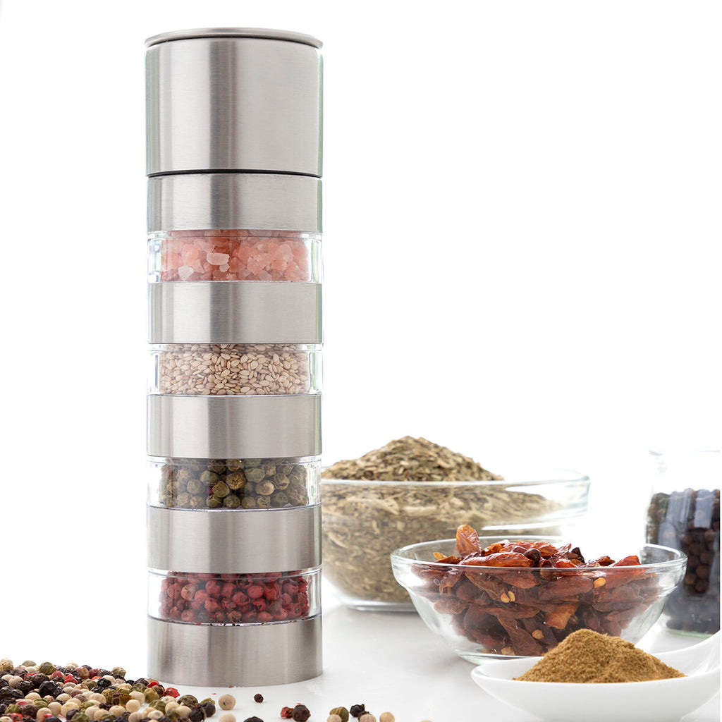 4-in-1 Spice Grinder Millmix InnovaGoods – Produktbild 4