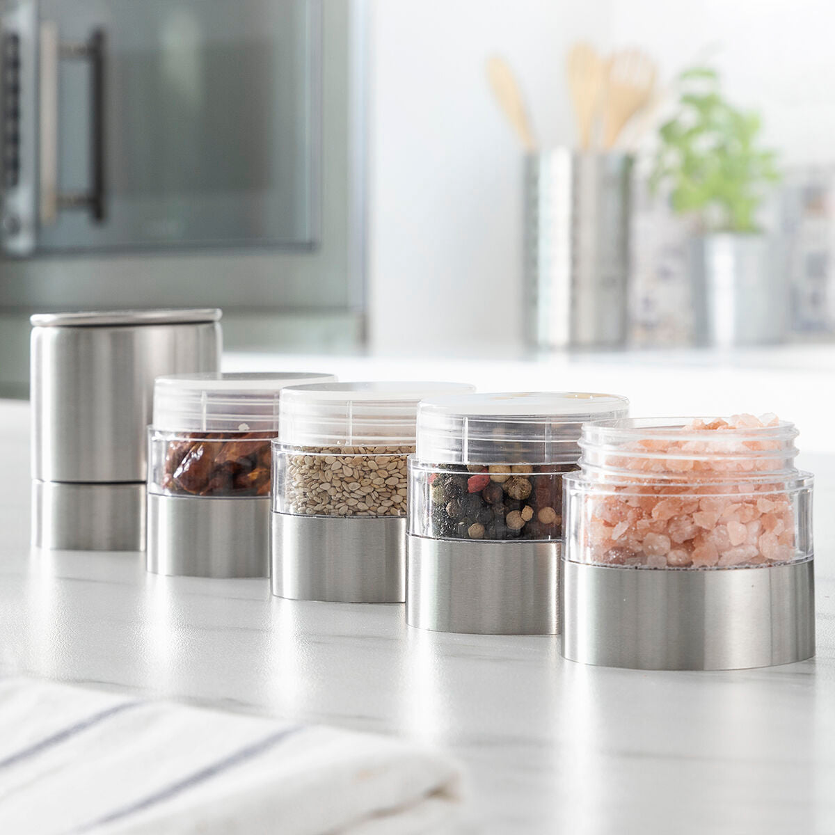 4-in-1 Spice Grinder Millmix InnovaGoods – Produktbild 7