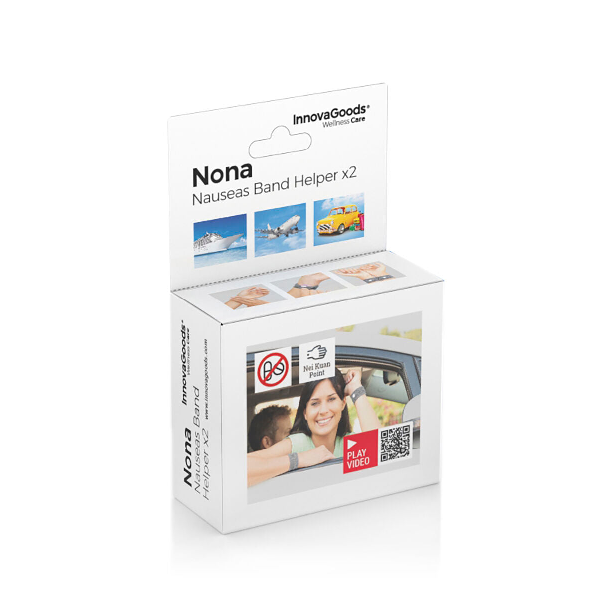 Anti-nausea bracelet with Nei-Kuan Pressure Point Nona InnovaGoods (Pack of 2) – Produktbild 7