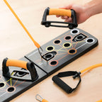 Push-Up Tafel mit Widerstandsbänder & Trainingsanleitung Pulsher InnovaGoods