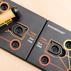 Push-Up Tafel mit Widerstandsbänder & Trainingsanleitung Pulsher InnovaGoods