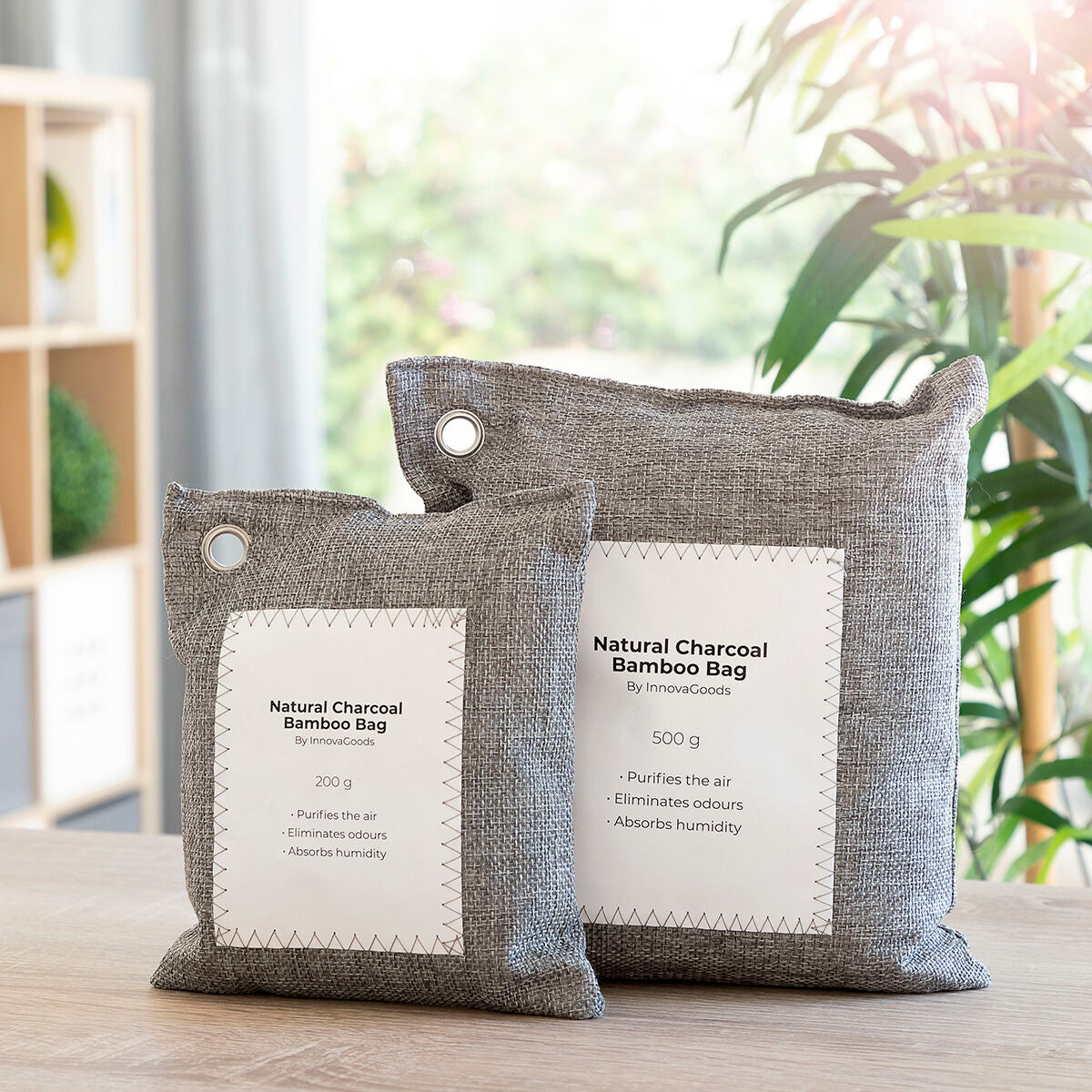 Set of Air Purifying Bags with Activated Carbon Bacoal InnovaGoods (pack of 2) – Produktbild 2