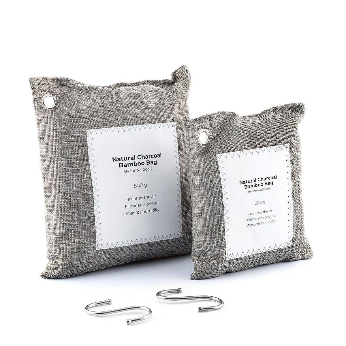 Set of Air Purifying Bags with Activated Carbon Bacoal InnovaGoods (pack of 2) – Produktbild 10