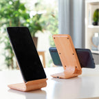 Holz Effect Kabellos Charger with Stand Qistan InnovaGoods – Produktbild 2