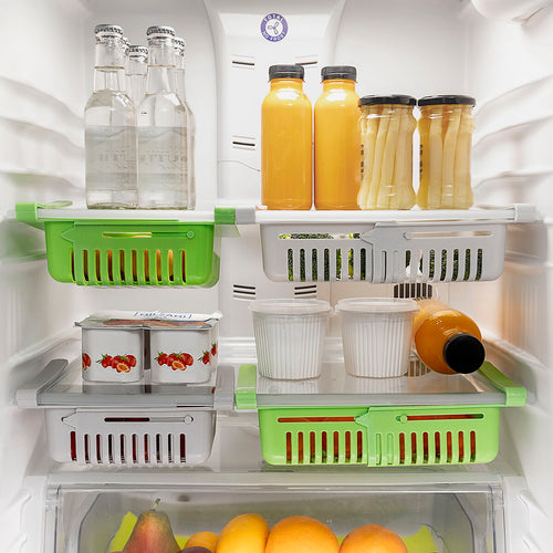 Adjustable Fridge Organizer Friwer InnovaGoods 2 Einheiten
