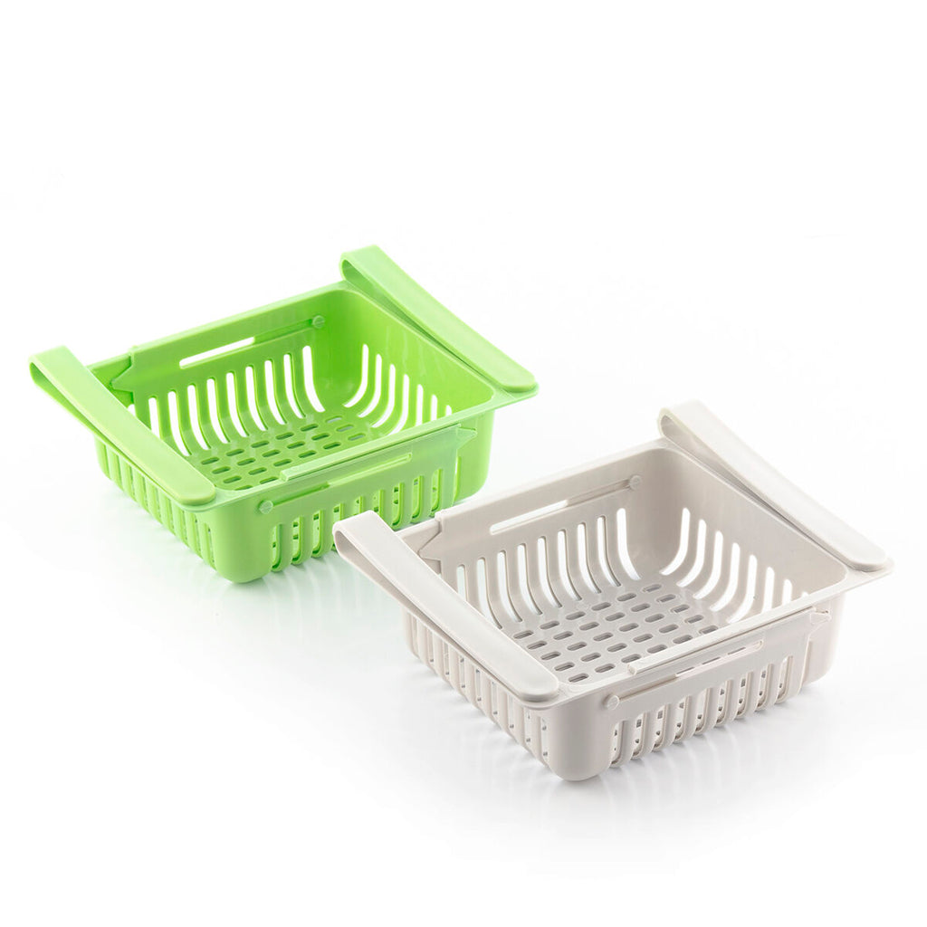 Adjustable Fridge Organizer Friwer InnovaGoods 2 Einheiten