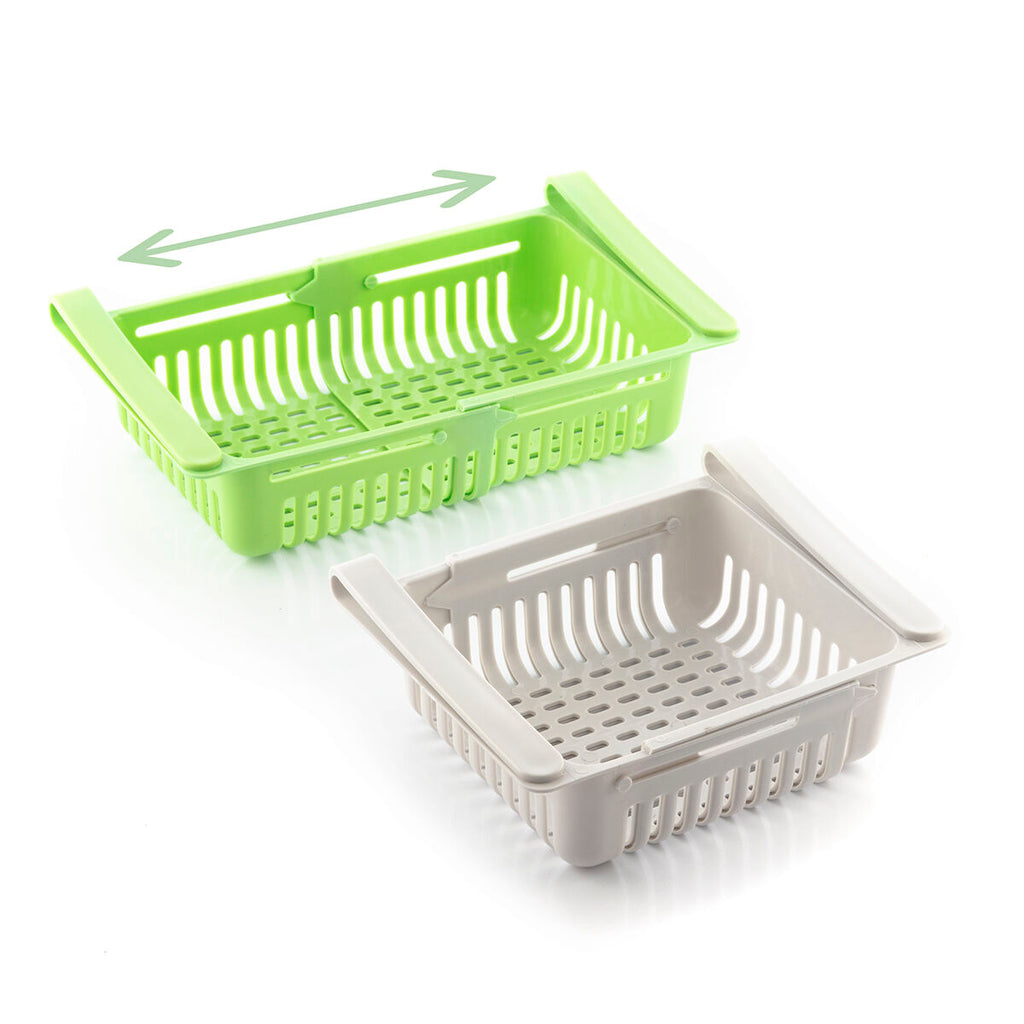 Adjustable Fridge Organizer Friwer InnovaGoods 2 Einheiten