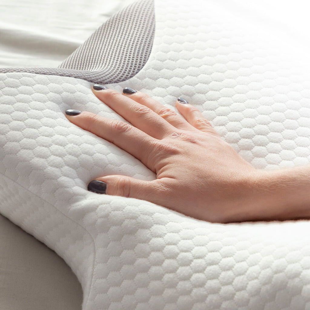 InnovaGoods Viskoelastisches Nackenkissen mit ergonomischen Konturen Conforti