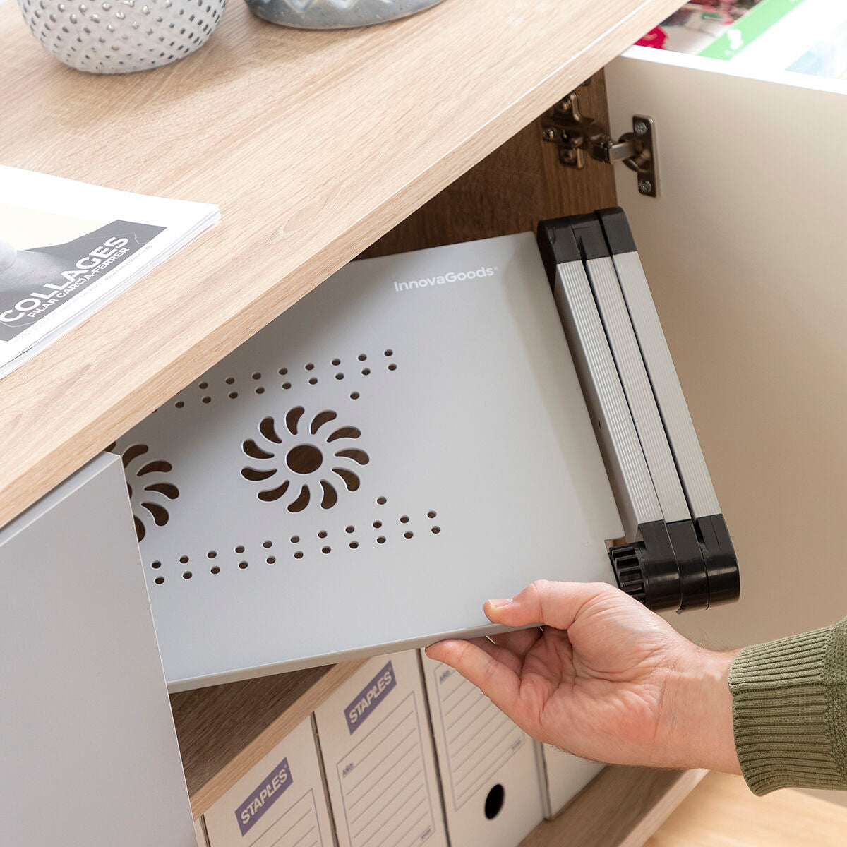 InnovaGoods Verstellbar Multi-position Notebook-Tisch Omnible