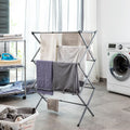 Klappbar und Extendable Metal Clothes Dryer mit 3 Levels Cloxy InnovaGoods 11 Bars