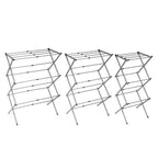 Klappbar und Extendable Metal Clothes Dryer mit 3 Levels Cloxy InnovaGoods 11 Bars