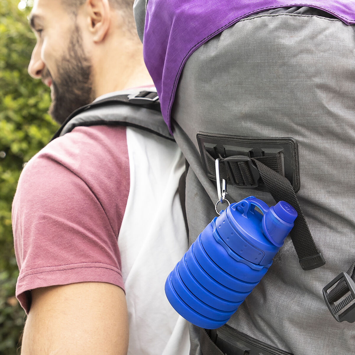 InnovaGoods Silikon Collapsible Flasche Bentle