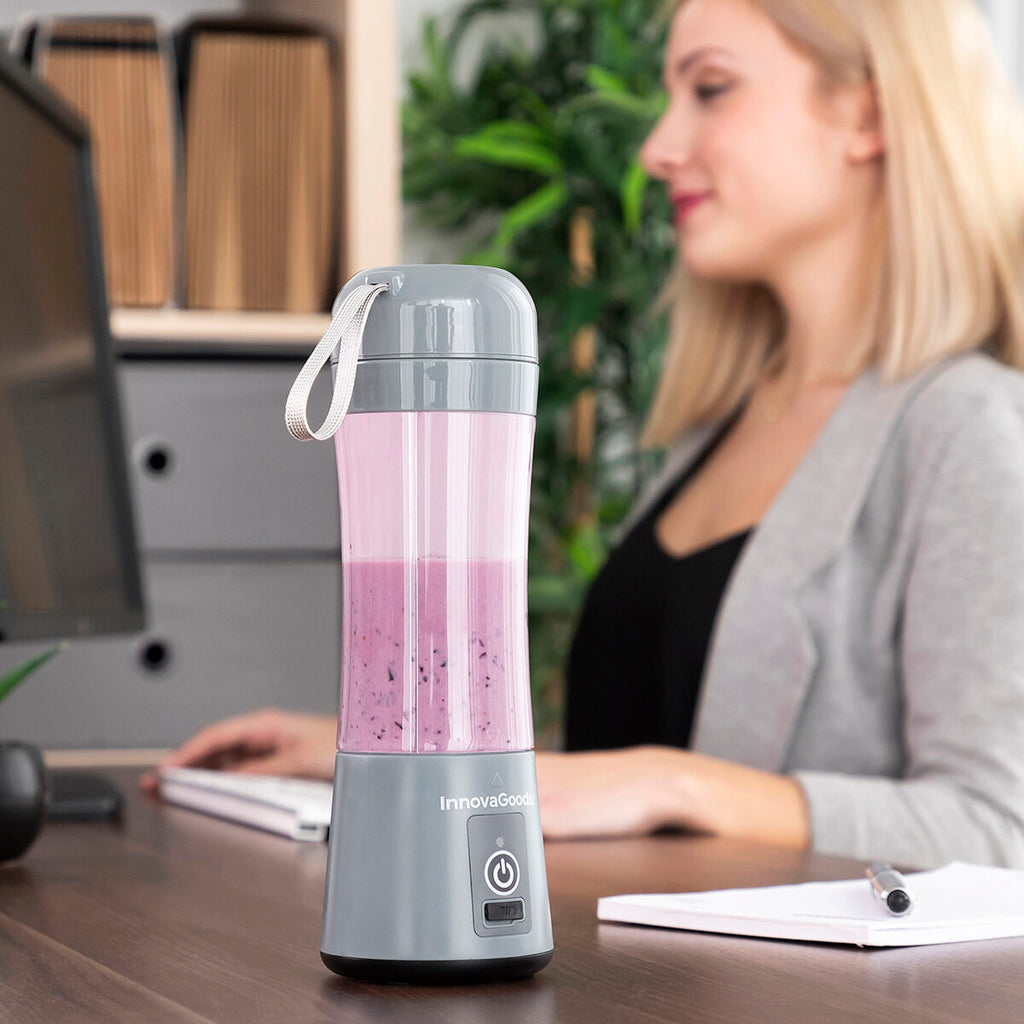 InnovaGoods Tragbar Wiederaufladbar Bechermixer Shakuit