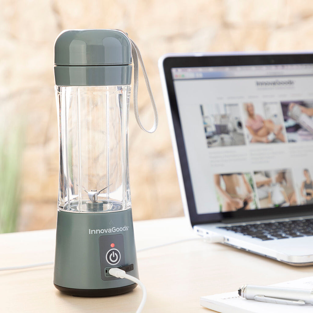InnovaGoods Tragbar Wiederaufladbar Bechermixer Shakuit