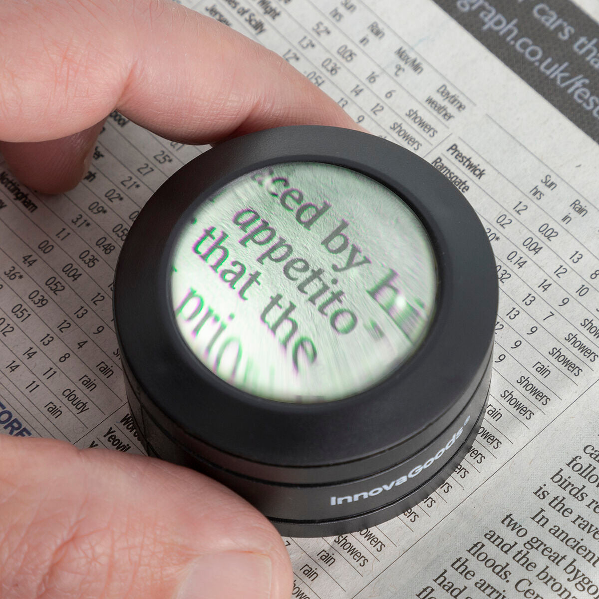 Pocket Magnifying Glass with LED Magle InnovaGoods – Produktbild 1