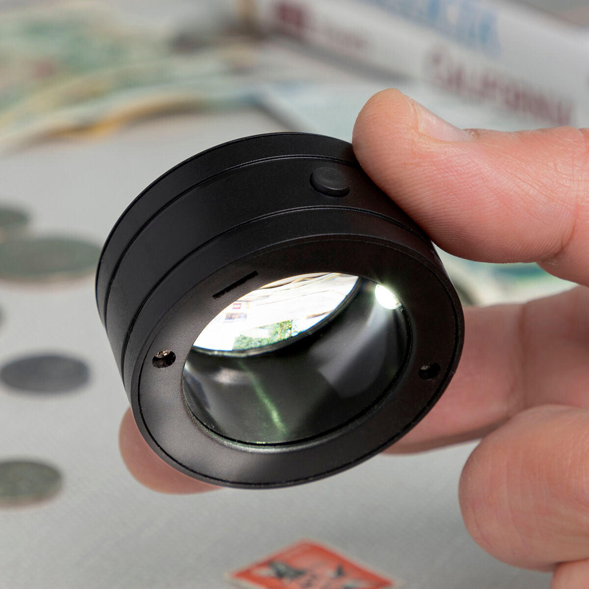 Pocket Magnifying Glass with LED Magle InnovaGoods – Produktbild 4