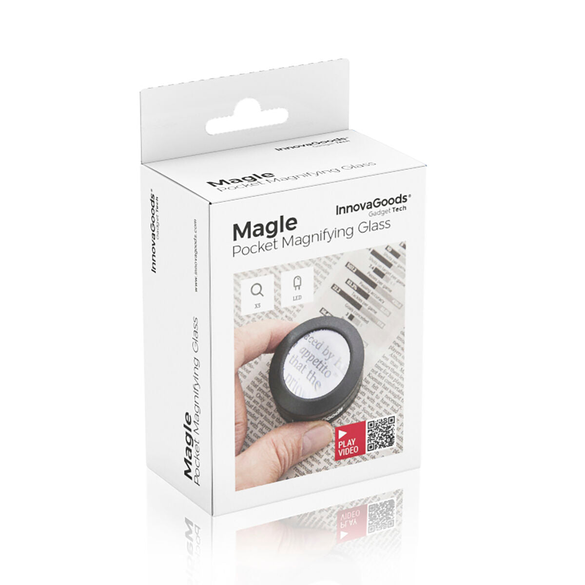 Pocket Magnifying Glass with LED Magle InnovaGoods – Produktbild 10