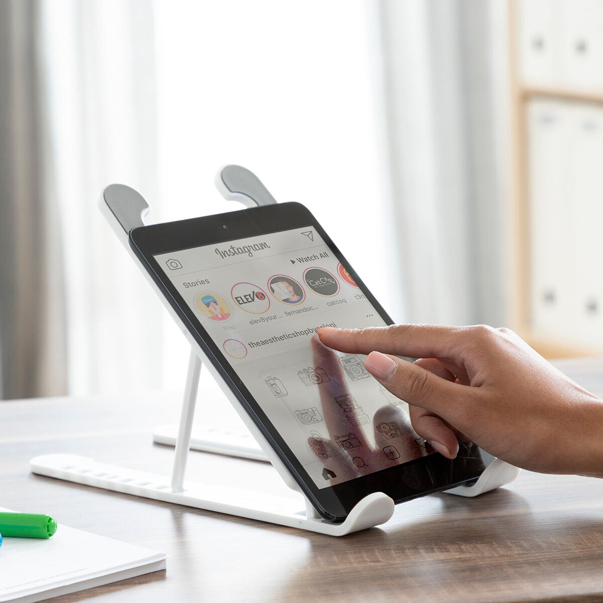 Klappbar und Adjustable Laptop Stand Flappot InnovaGoods