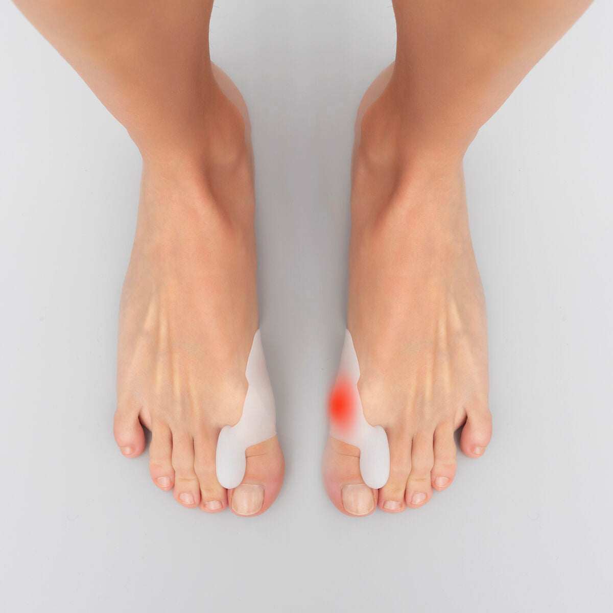 Silicone Bunion Corrector Protector Bunilief InnovaGoods 2 Stück – Produktbild 1