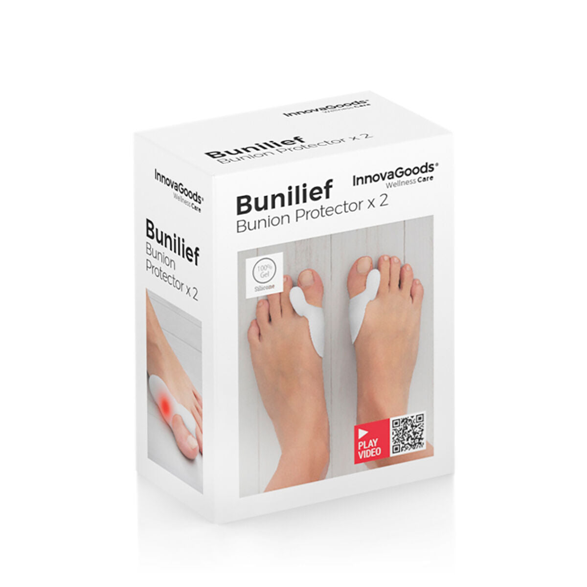 InnovaGoods Silikon-Hallux-Korrektor Bunilief