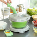 4-in-1 Manual Spinner, Chopper and Mixer with Accessories and Recipes Chopix InnovaGoods – Produktbild 1