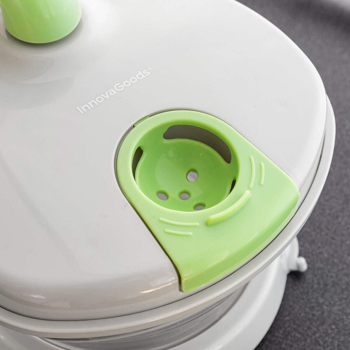 4-in-1 Manual Spinner, Chopper and Mixer with Accessories and Recipes Chopix InnovaGoods – Produktbild 7